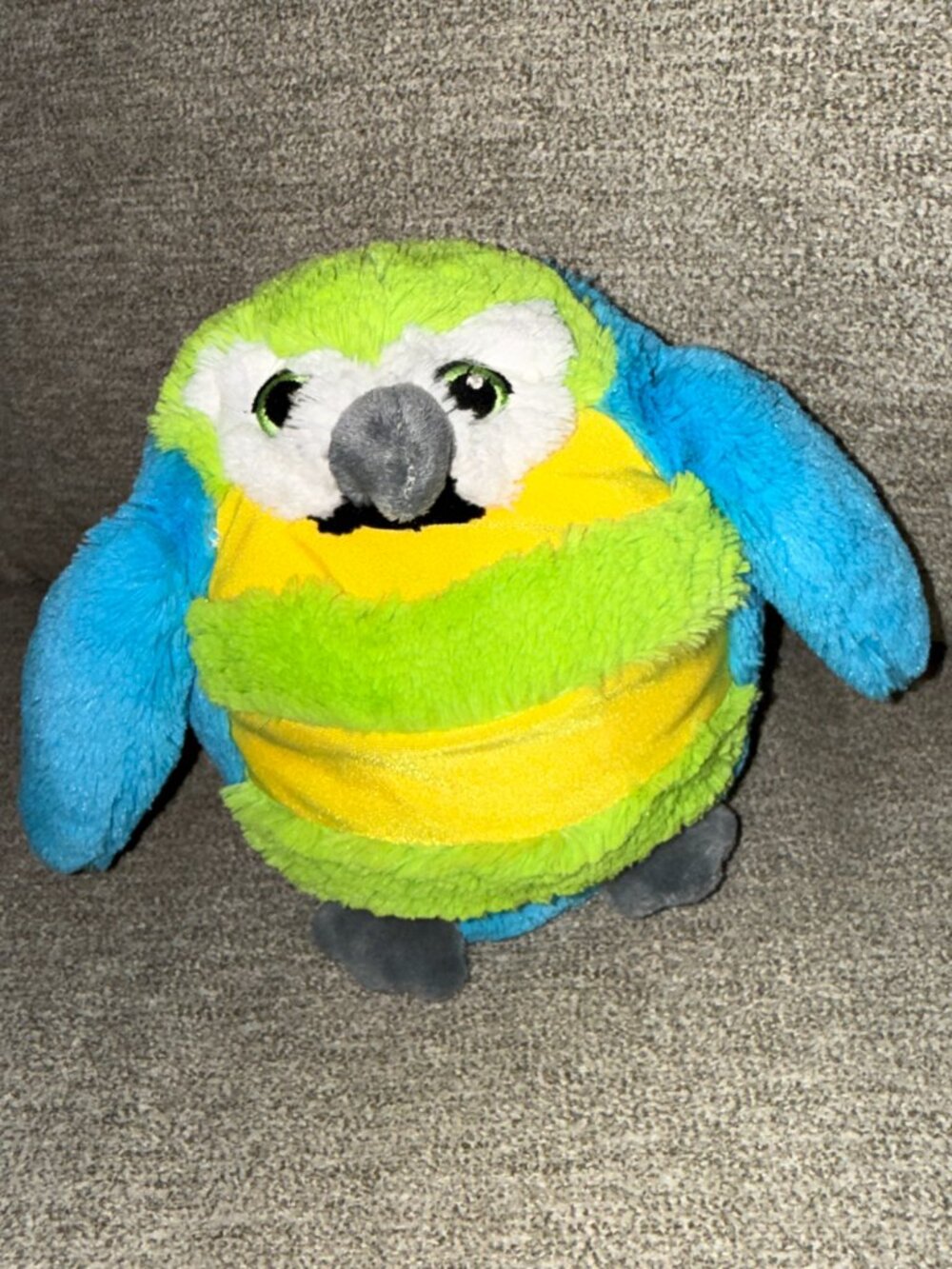 Jay at Play Mush-a-Belly Chatter Parrot Bird With Sounds See Video